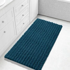 Yimobra 44x24" Long Bathroom Rug Non-Slip Washable Ultra Soft Absorbent Chenille