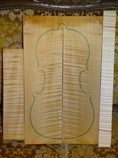 Tonholz, Tonewood, klasse bosn Set für Geige, nice flamed maple set for violin