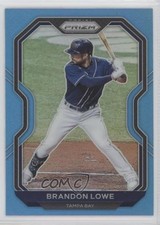 2021 Panini Prizm Tier II Carolina Blue Prizm Brandon Lowe #192 10he