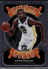 Kevin Durant 2021-22 Donruss Optic Winner Stays Golden State Warriors #17