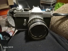 Vintage Canon TLb 35mm SLR Film Camera 50mm f/1.8 Lens  Orig Strap