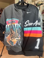 Custom New Spurs Wemby Large Jacket