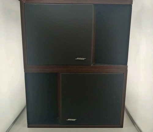 Bose 201 Series II Direct/Reflecting Wood Bookshelf Speakers Vintage Pair - Nice