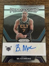 2023-24 Panini Prizm #PNM-MCG Bryce McGowens Hornets Penmanship Auto SP Free