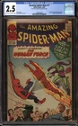 Amazing Spider-Man #17 CGC 2.5 2nd Appearance Green Goblin Steve Ditko Art!