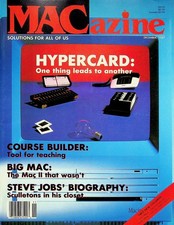 MACazine Magazine Apple Macintosh Computer December 1987