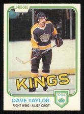 1981-82 O-Pee-Chee #143 Dave Taylor