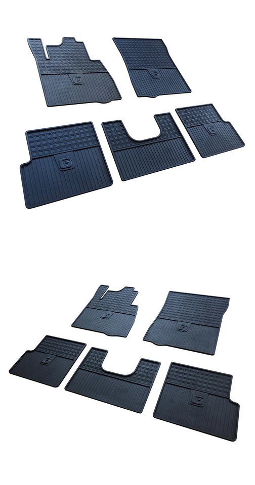 Alfombrillas coche 5 piezas para Mercedes Benz Clase G W463 2002-2018 TPE goma G500 G65 Foto 3 de 4