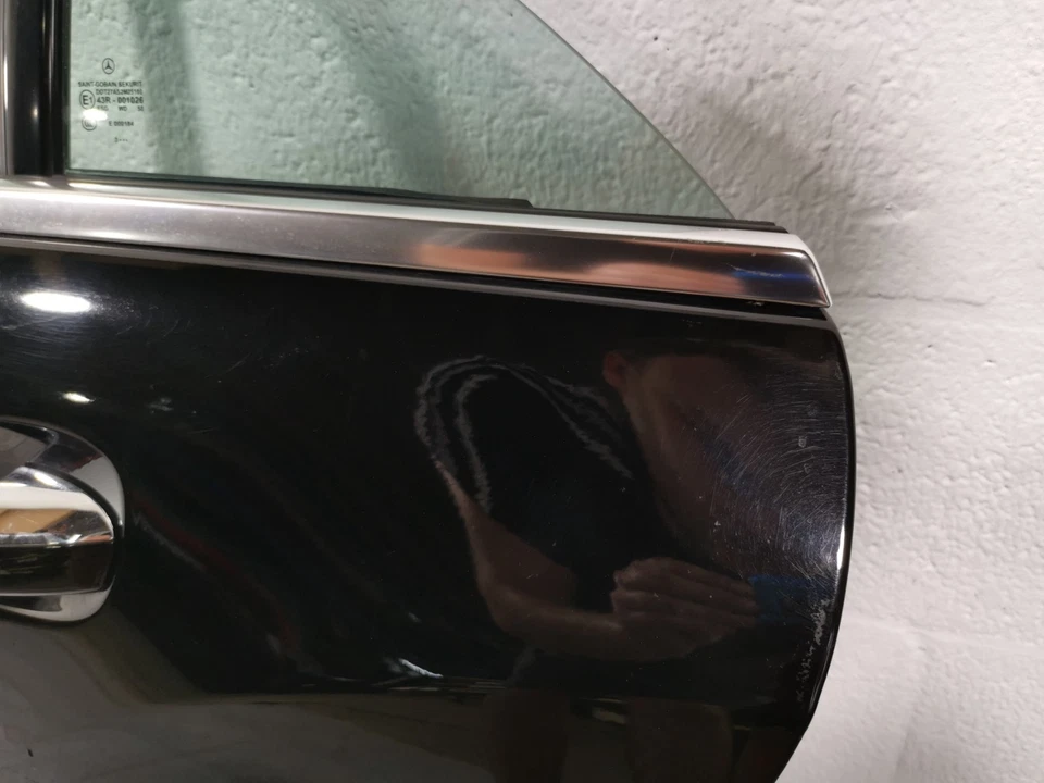 Carcasa completa de puerta trasera izquierda Mercedes-Benz 2014 CLS550 tracción trasera 4,7 L OEM Foto 4 de 4