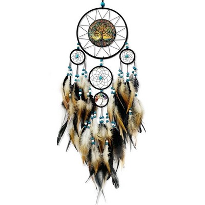 OIOVOIO Large Dream Catchers for Bedroom Adult Brown Boho Dream Catcher Wall ...