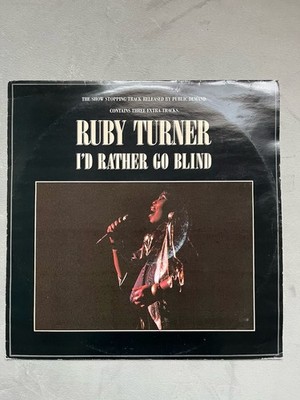 Ruby Turner   I d Rather Go Blind   12  UK Soul   1987
