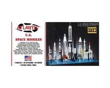 Atlantis Toy and Hobby Inc. U.S. Space Missiles 1/128 Model Kit (36) [AANM6871]