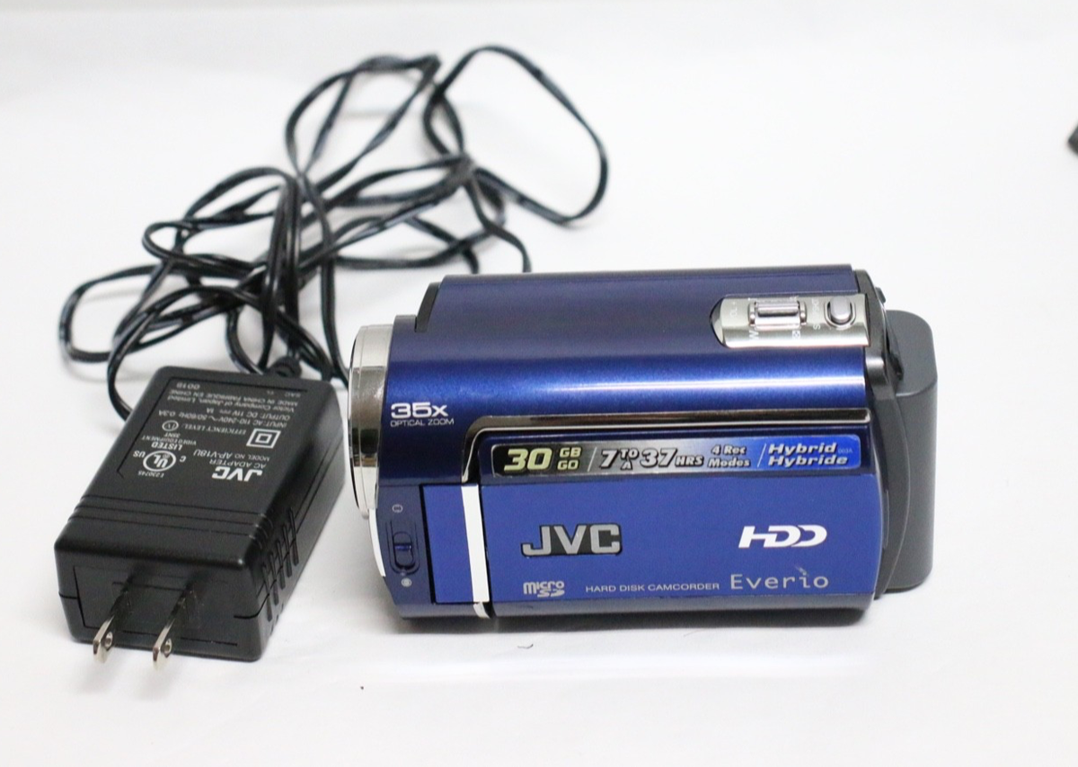 JVC Everio Hard Disk Camcorder GZ-MG330AU With Charger | eBay