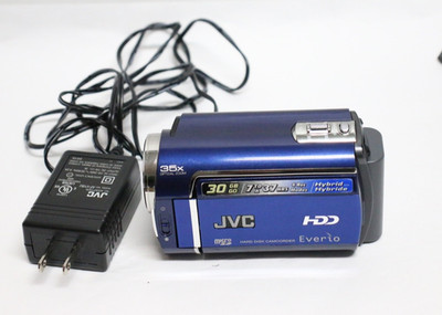 【動作確認ＯＫ】JVC Everio GZ-E310-V 三脚　バッテリー2個 JVC Everio Hard Disk Camcorder GZ-MG330AU With Charger | eBay