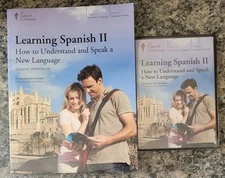 Great Courses Learning Spanish II How To Understand Speak Language DVD Workbook