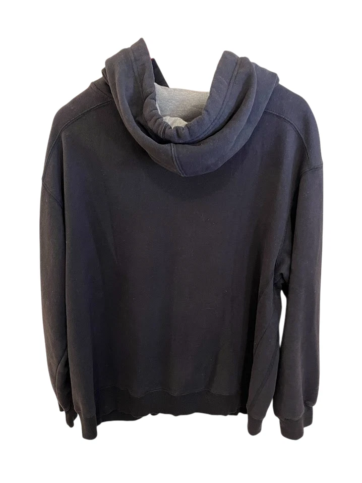 Sudadera con Capucha Negra Informal con Cremallera Completa Starter De Colección Para Hombre Talla L Foto 2 de 4