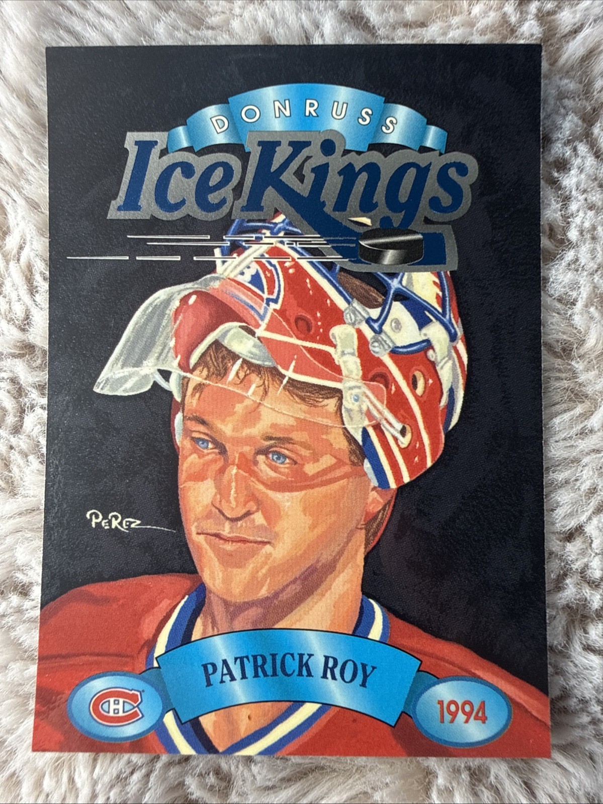 1993-94 Donruss Ice Kings Patrick Roy #1 HOF