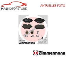 SATZ BREMSBELÄGE BREMSKLÖTZE HINTEN ZIMMERMANN 266871802 P FÜR BMW X1,2,U11