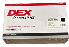 Dex Imaging Compatible HP 58X CF258X Genuine Laser Toner Cartridge - Black NEW