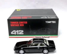 Tomica Limited Vintage NEO TLV Ferrari 412 ( black ) 1/64 TOMYTEC TOMY NEW LV
