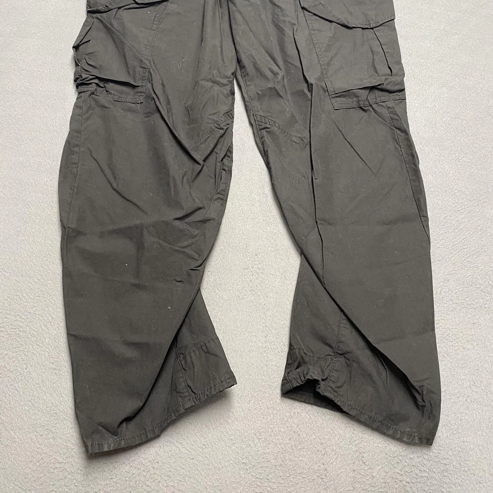 G-Star RAW Cargo Pants Womens 32 Black 3D Boyfriend Utility Pockets Articulated - Image 3 of 4