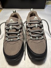 Ozark Trail WMOT23AC003 Women's Teal/Gray Suede Low hiker Shoes Size 8 Used