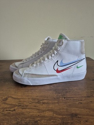 Nike Blazer Mid 77 GS Swoosh Pack - Red,White,Blue,green  DM9475-100 Sz 7Y