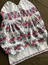 Embroidered Ukrainian dress Shirt Folk Vyshyvanka shirt Feminine dress