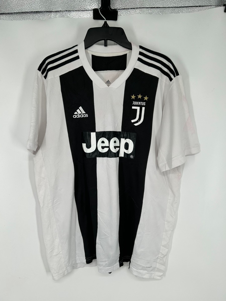 Adidas Juventus FC 2018-2019 Home Soccer Football Jersey Men XL