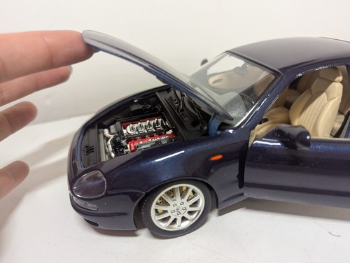 Burago Blue Maserati 3200 GT Maßstab 1:18 Automodell ohne Karton 1998 PNR - Bild 11 von 18