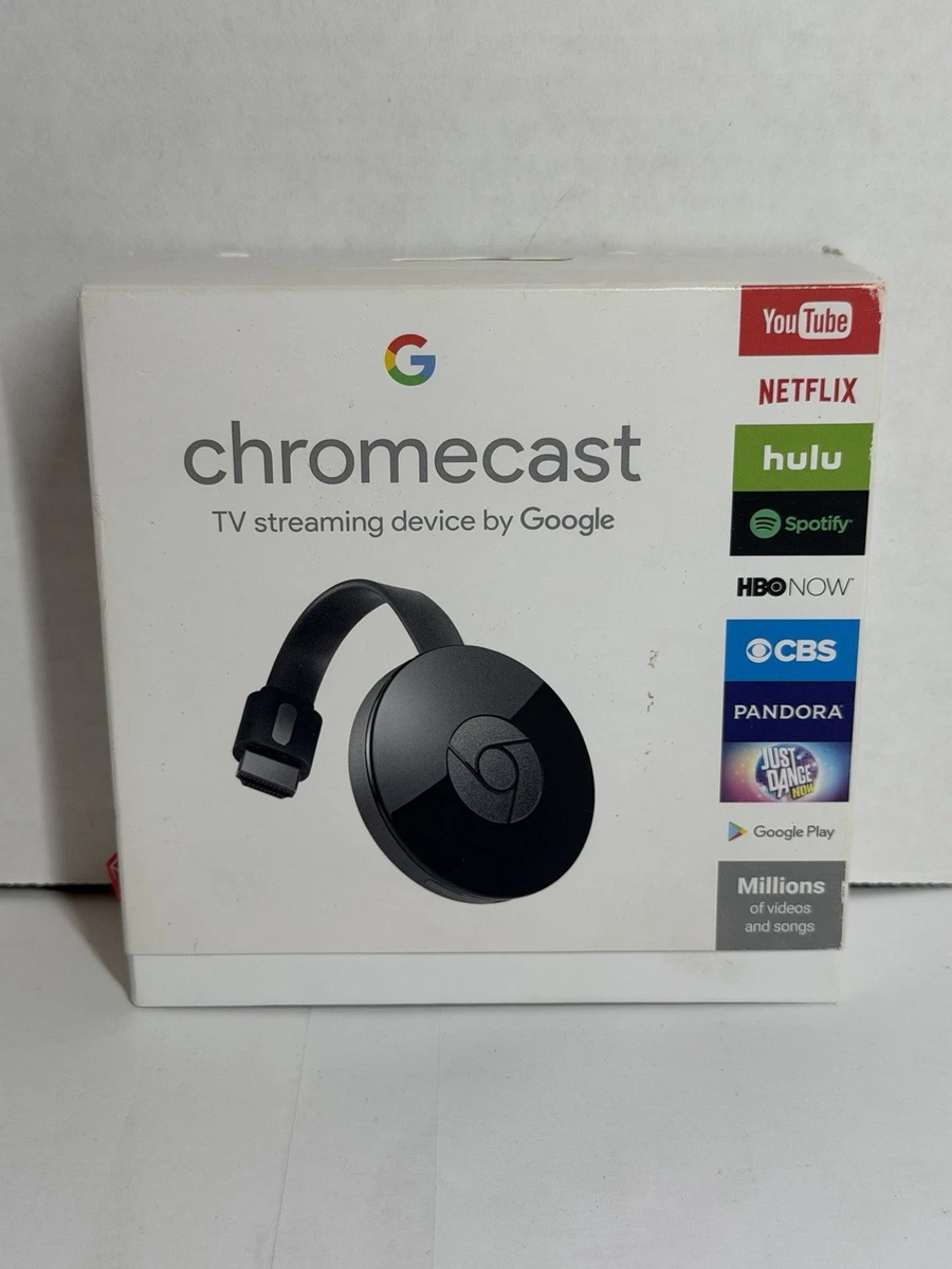 Google Chromecast (2nd Generation) Black 1080p (FHD) Maximum