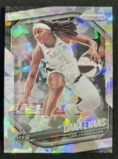 Dana Evans 2025 Panini WNBA Prizm - Cracked Ice Prizm #33