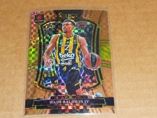2025/26 Panini Select EUROLEAGUE WADE BALDWIN IV BRONZE CHECKER PRIZM 44/49 #169