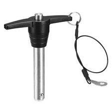 T Handle Locking Pins, Push-Button Quick Release Pin with Lanyard (16mm-70mm)