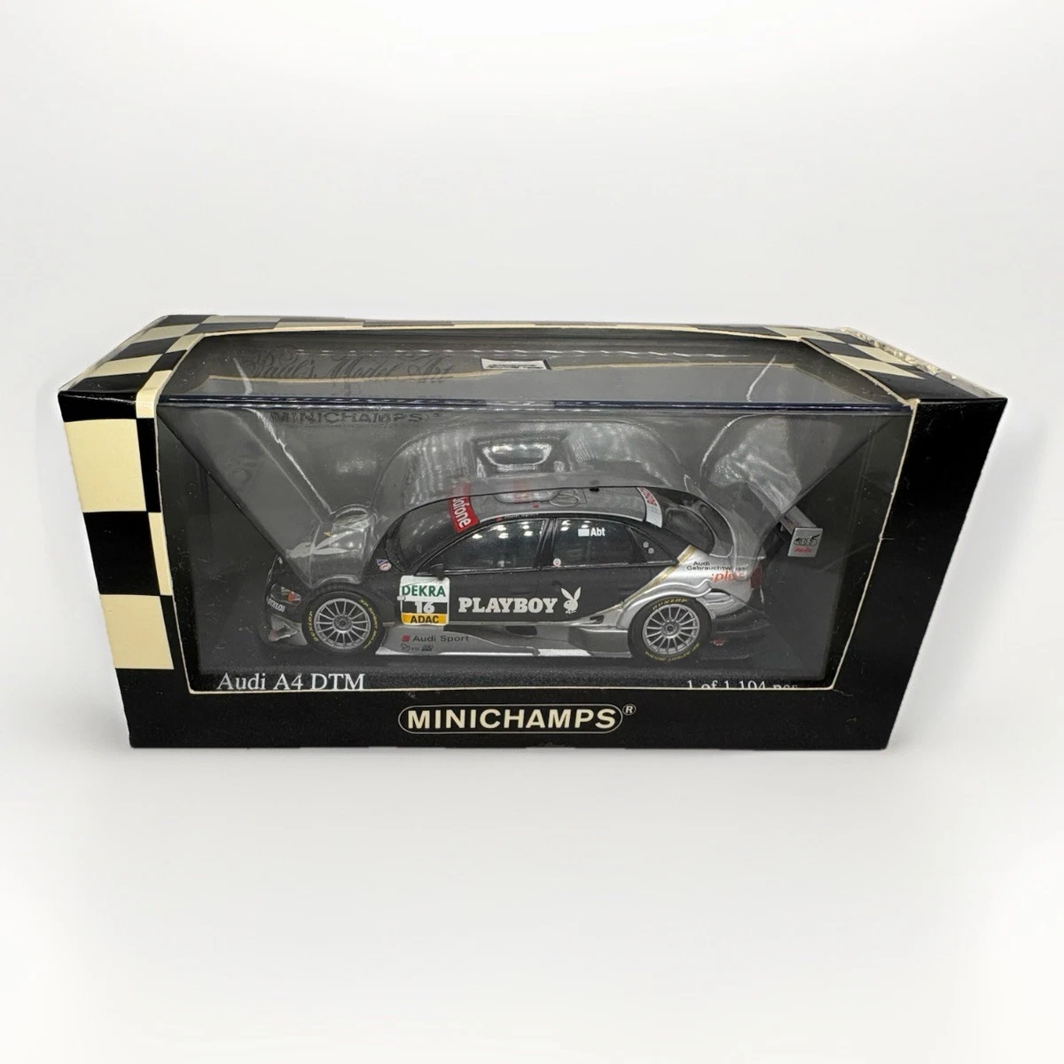 minichamps Audi A4 Ethos Organics #20 DTM 2007 A. Carroll (1/43 scale