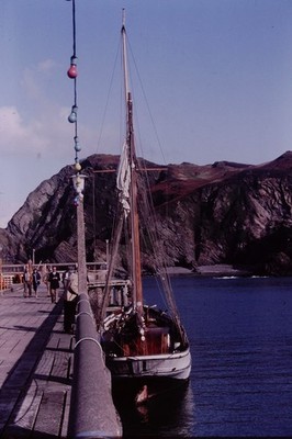 1983 Schiffsschiff Boot 35mm Original Dia Ref 2006M