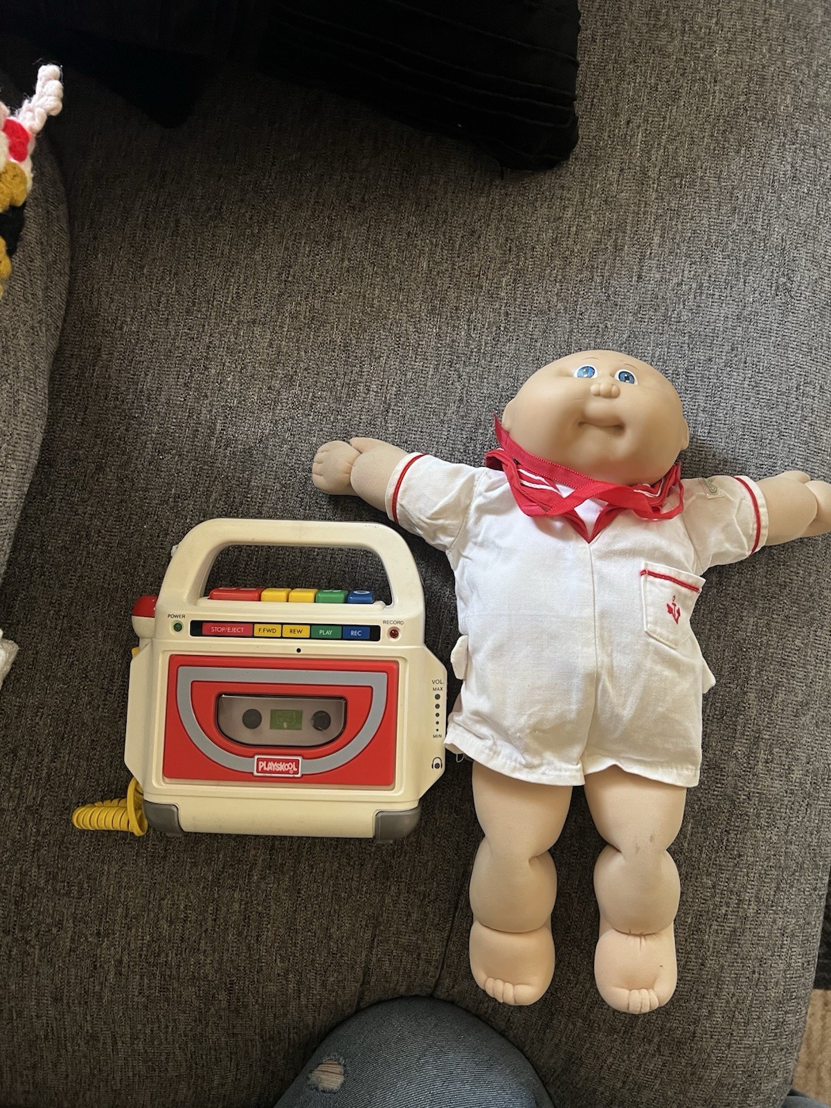 Vintage Cabbage Patch Kids Playskool Doll Classic Collectible Toy