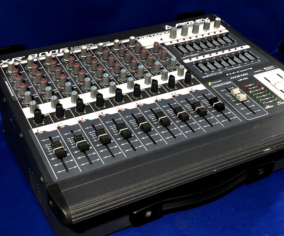 Peavey XR 800F 9 Channel Powered Mixing Console Amplifier   ✅  TESTED  ✅ - Image 3 of 4