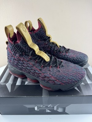 red lebron 15s purple