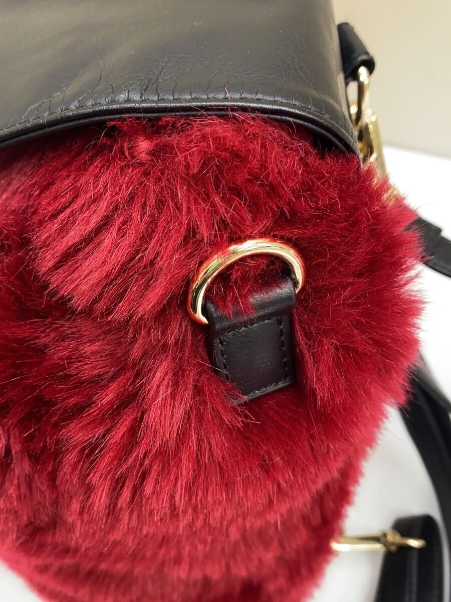 MARY QUANT Backpack RED Solid Color - image 7