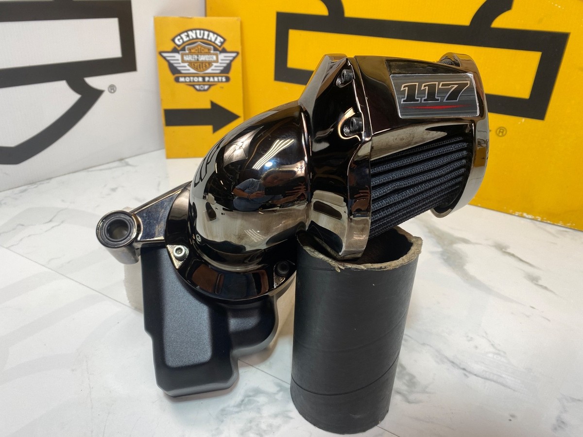 Scorched Chrome CVO 17-25 Harley M8 Screamin Eagle Heavy Breather