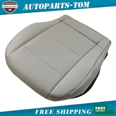 Front Driver Bottom Leather Seat Cover Gray For 2005-2007 Mercedes Benz C230