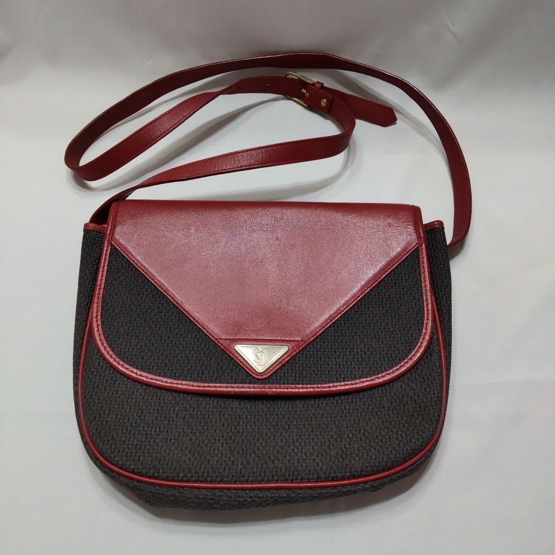 Borsa a tracolla Yves Saint Laurent importazione Giappone rara