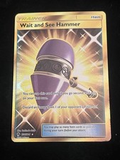 Wait and See Hammer (Secret) Secret Rare SM - Lost Thunder 236/214 NM on eBay