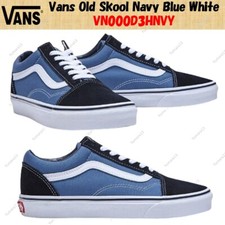 Vans Old Skool Navy Blue White VN000D3HNVY Men's Size