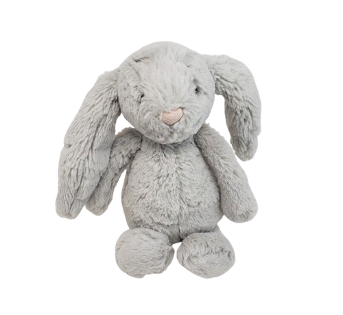 grey stuffed bunny