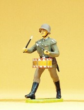 Preiser / Elastolin - ref.56090 - Músico con tambor Wehrmacht 1935-45 marchando