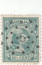 Netherlands # 47 - 22 1/2 cent Green - Used