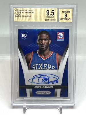 Panini NBA Prizm ジョエル エンビード RC 74/249シリ Panini NBA Prizm ジョエル エンビード RC 74/249シリ ゲーム