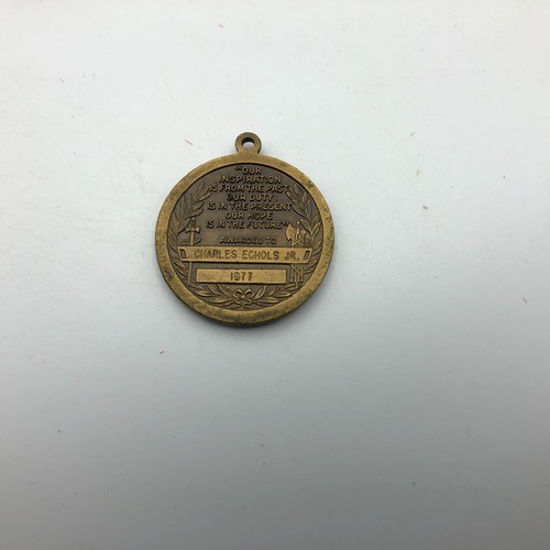 Sons American Revolution Good Citizenship FOB Award Medal Named 1977 Vintage - Bild 16 von 16